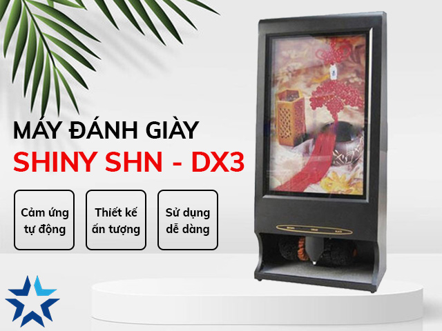máy đánh giày tự động công sở shiny SHN - DX3
