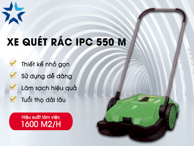 Xe quét rác IPC 550 M