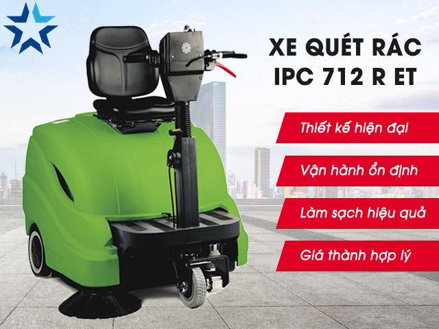 Xe quét rác IPC 712 R ET