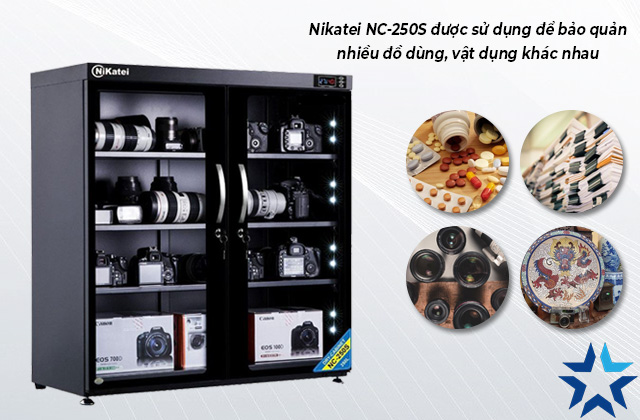 Ứng dụng tủ chống ẩm Nikatei NC-250S