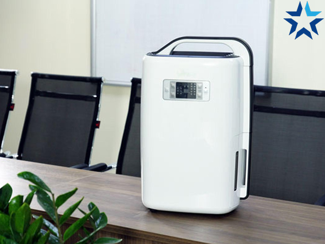 Máy hút ẩm Fujie HM-916EC có kích thước nhỏ gọn
