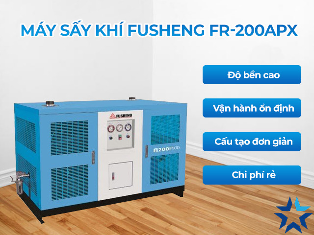 Ưu điểm máy sấy khô không khí Fusheng FR-200APX
