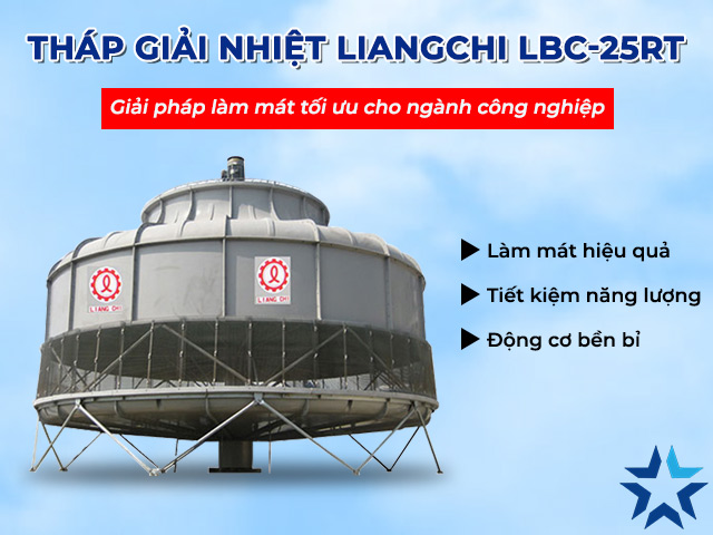 Thiết kế tháp giải nhiệt Liang Chi LBC- 25RT
