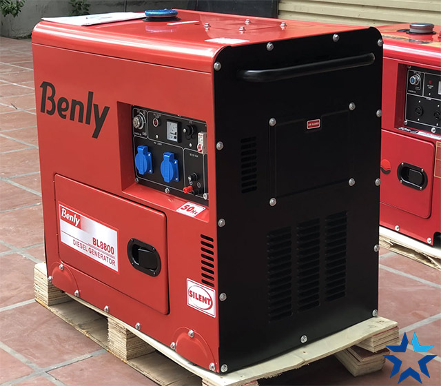 Máy phát điện Benly BL 8800 ảnh thực tế