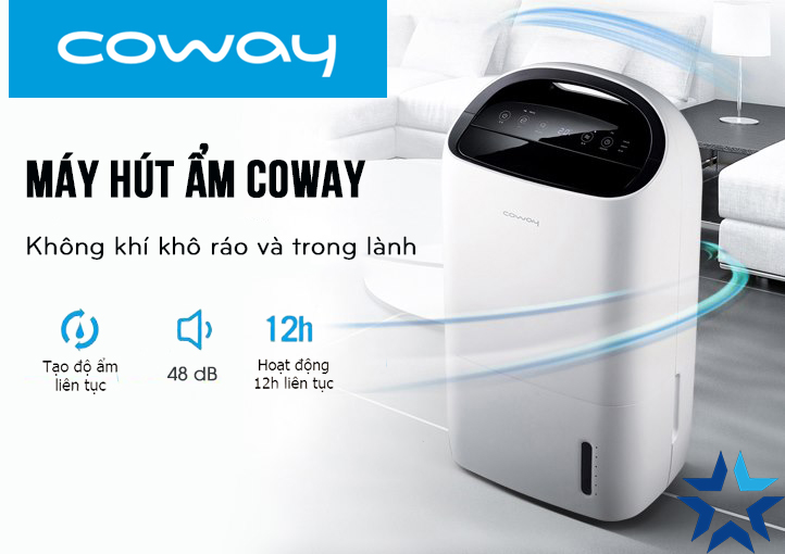 Review máy hút ẩm Coway AD-1615A