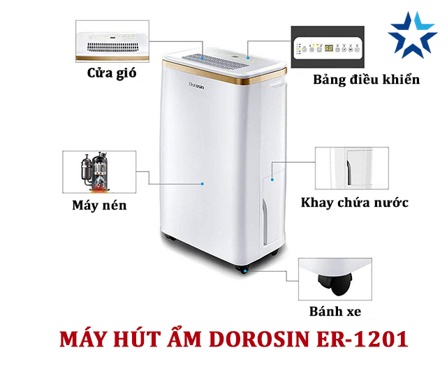 Thiết bị xử lý ẩm Dorosin ER-1201
