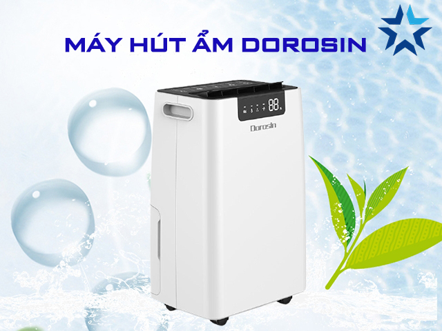 Thương hiệu máy khử ẩm Dorosin có xuất xứ từ Đài Loan