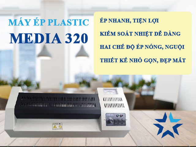 Máy ép plastic Media 320 là thiết bị được ưa chuộng hiện nay