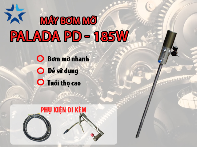  Những ưu điểm nổi bật của máy bơm mỡ Palada PD-185W