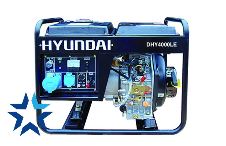 Máy phát điện dầu 3kW Hyundai