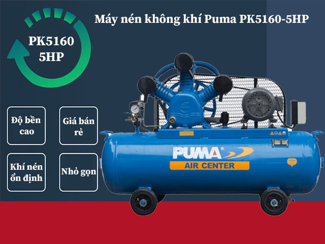 máy nén khí puma pk50160