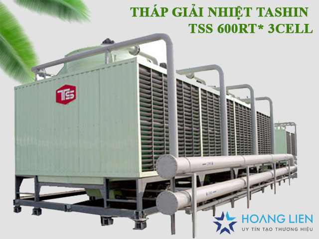 Tháp giải nhiệt TASHIN TSS 600RT* 3cell đáp ứng nhu cầu làm mát lớn