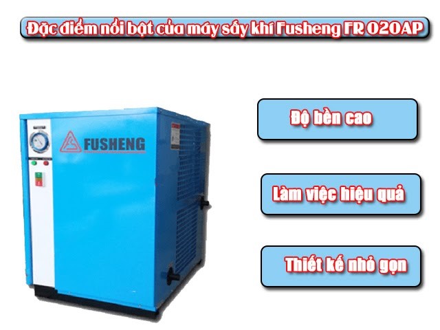 Ưu điểm của máy sấy khí Fusheng 020AP