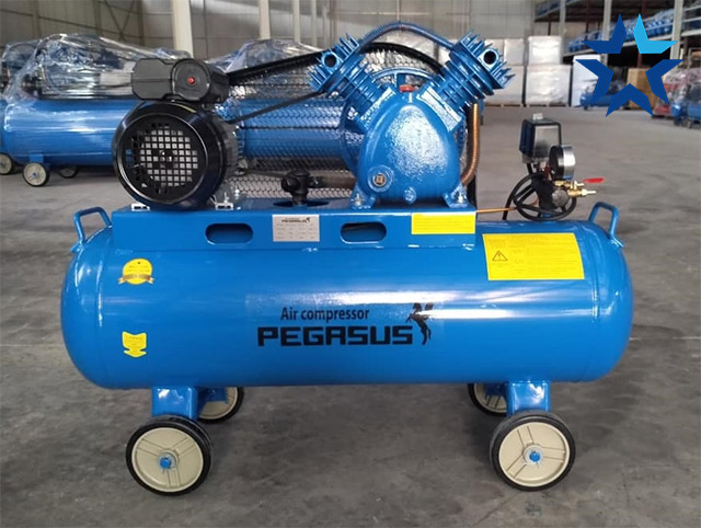 Máy nén khí Pegasus 120L chính hãng tại Điện máy Hoàng Liên