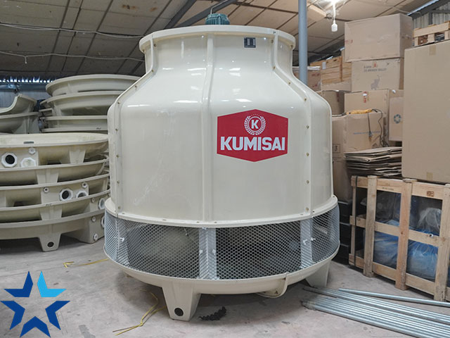 Tháp hạ nhiệt Kumisai được thiết kế với công suất đa dạng