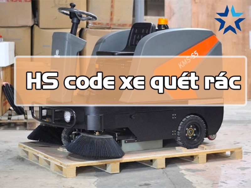 Khái niệm mã HS code xe quét rác