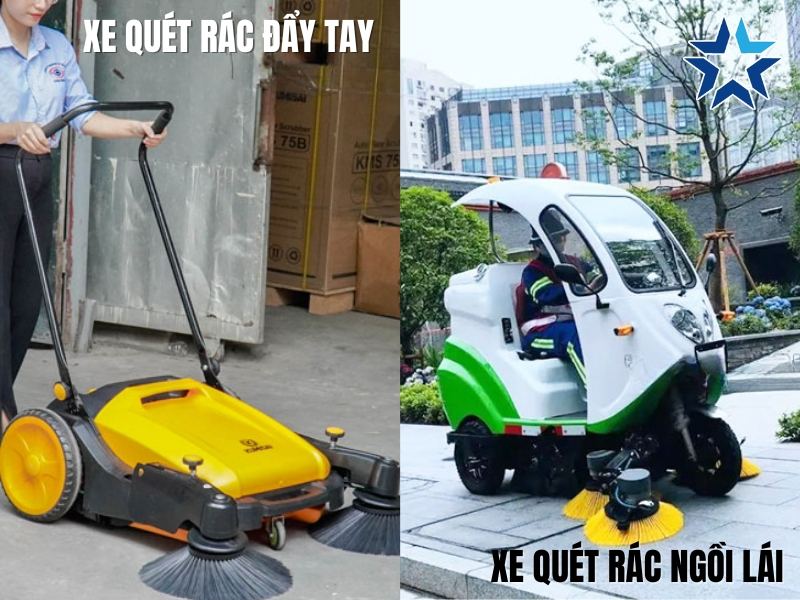 Phân loại HS code xe quét rác theo cơ chế hoạt động