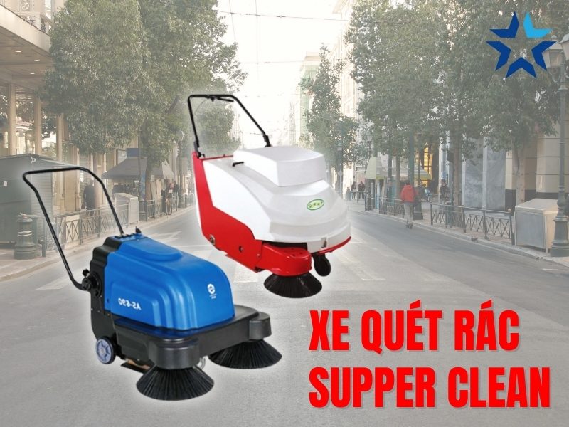 Tìm hiểu chung về thương hiệu xe quét rác Supper Clean