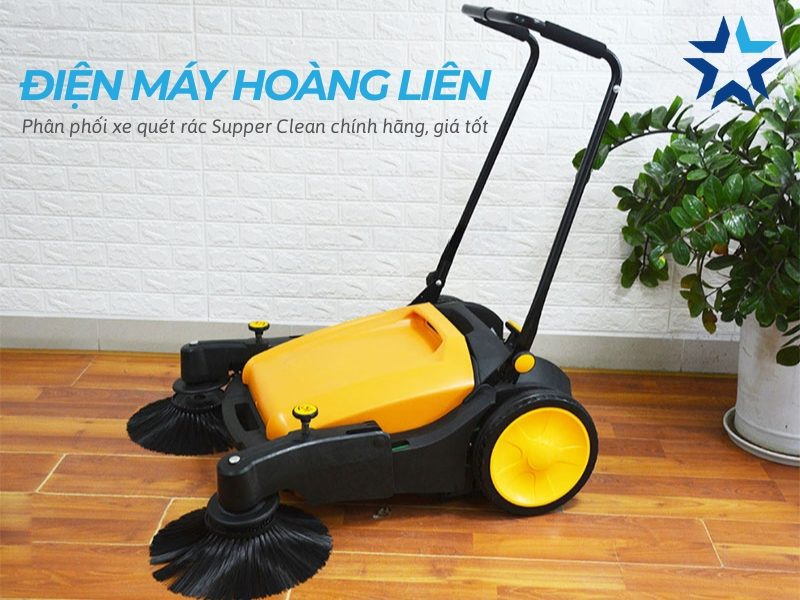 Điện máy Hoàng liên phân phối xe quét rác Supper Clean chính hãng