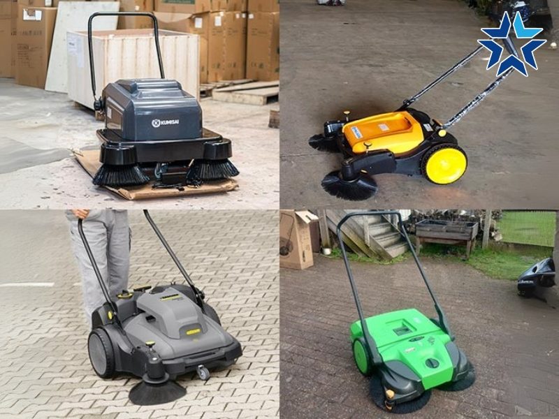 Kinh nghiệm chọn xe quét rác đẩy tay đúng chuẩn nhu cầu