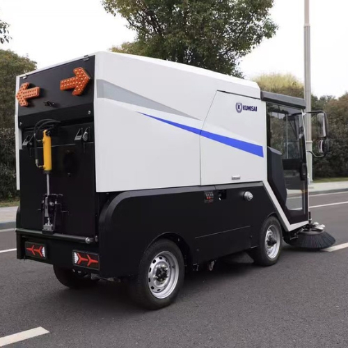 Xe quét rác ngồi lái Kumisai KMS - 1000L