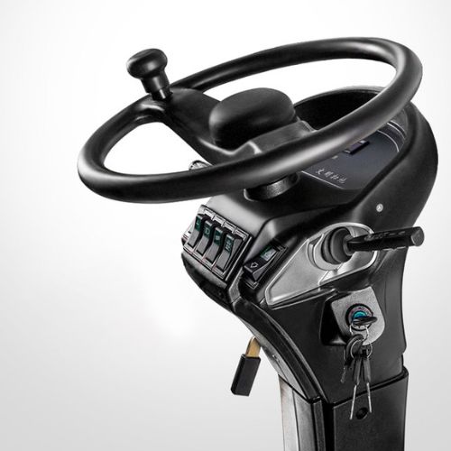 Xe quét rác ngồi lái Kumisai KMS-S13 Pin Lithium