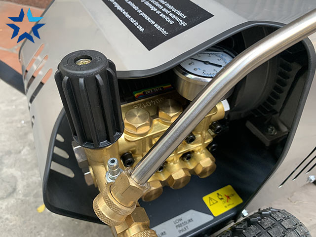 Hệ thống chỉnh áp của máy rửa xe Lutian 3600PSI 20M36-7.5T4