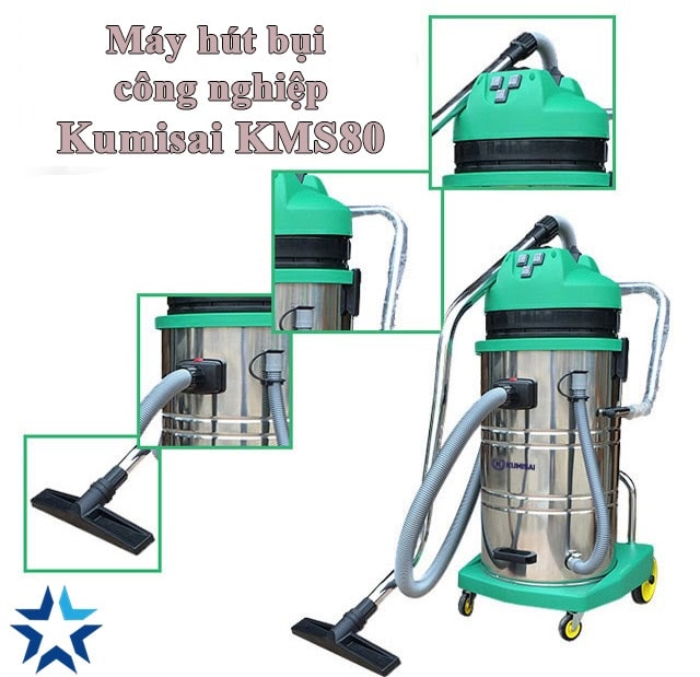 máy hút bụi công nghiệp Kumisai KMS80 giá rẻ
