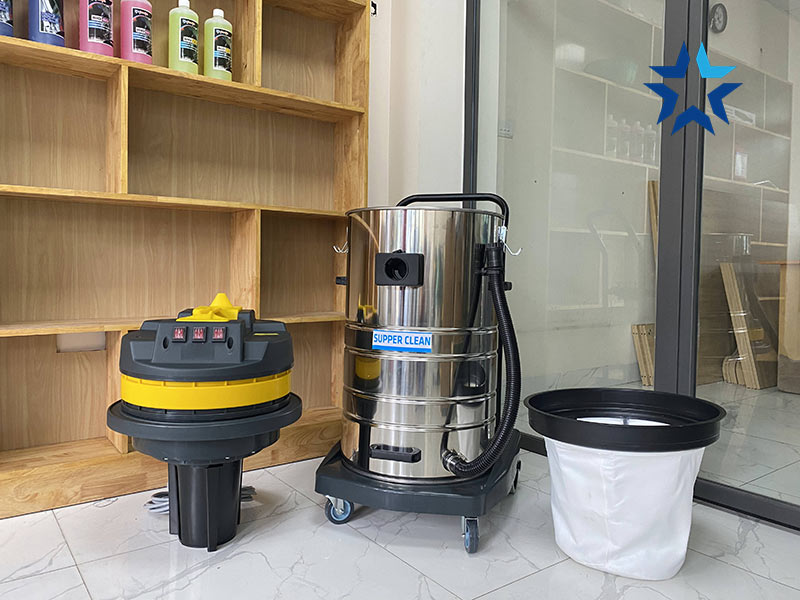 Máy hút bụi 3 động cơ Supper Clean AT 80