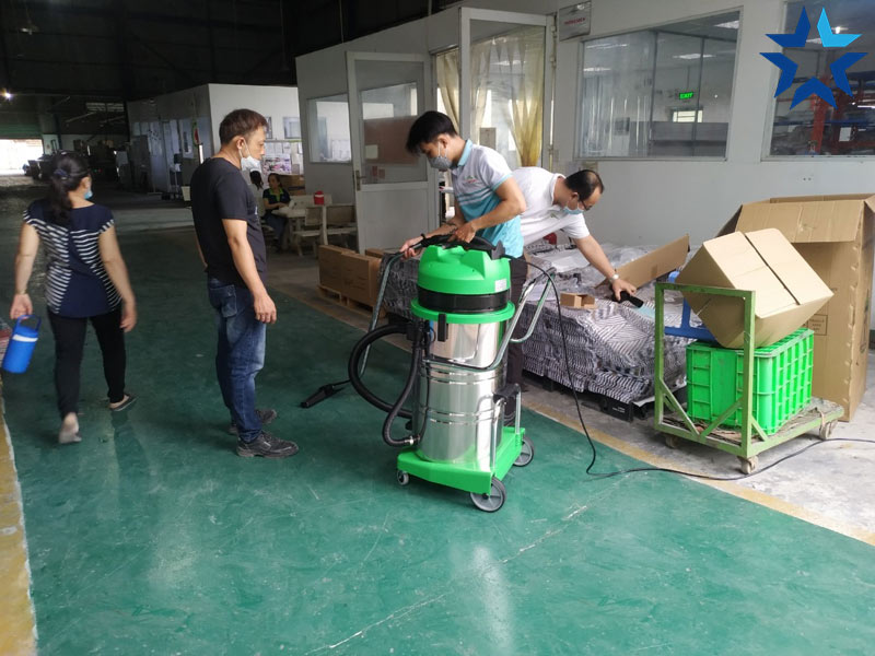Tại Nha Trang nhu cầu sử dụng máy hút bụi công nghiệp lớn