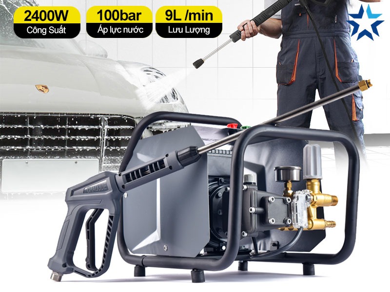 Máy phun rửa xe Soeasy 2400W