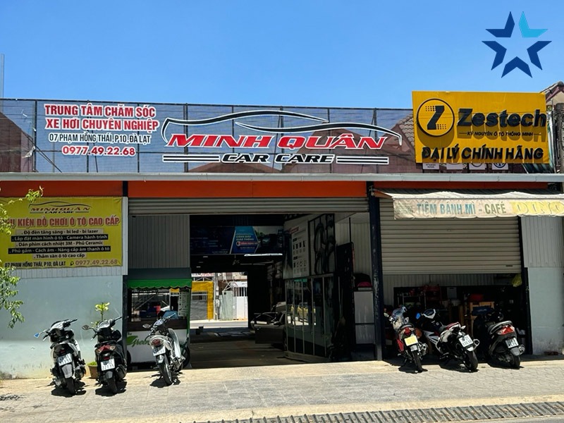 Trung tâm rửa xe ô tô Minh Quân