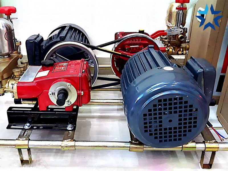 Máy rửa xe dây đai 1HP Nhật Bản - Oshima OS 26